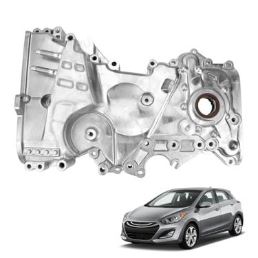 Imagem de Bomba de óleo do motor com conjunto de anel de vedação compatível com Hyundai Elantra 2014-2016, Elantra Coupe 2014-2014, Elantra GT 2014-2020 1.8L 2.0L, substituir 213502E300