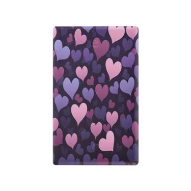 Imagem de Wassud Placa de cobertura de interruptor de luz padrão de coração romântico, capas de tomadas duplex, placa de parede, decoração de casa, sala de estar, quarto, decoração