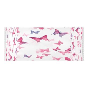 Imagem de Wassud Capas de lavadora e secadora de silhuetas de borboleta, protetor de lavadora com sacos de armazenamento, capa de geladeira à prova de poeira com bolsos para lavanderia doméstica, cozinha, 120 x