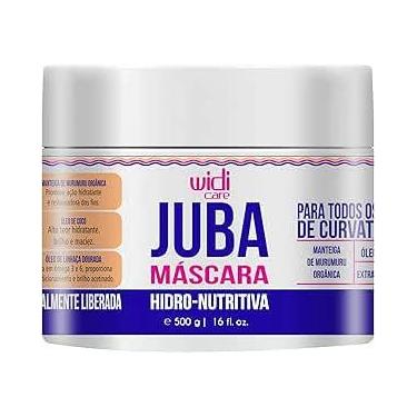 Imagem de Máscara Juba Hidro-Nutritiva Widi Care 500g - Cabelos Cacheados e Crespos - Manteiga de Murumuru e Óleo de Linhaça