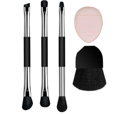Imagem de Conjunto Pincéis Maquiagem Viagem - 8 Peças Aplicador de Fusão para Maquiagem - Conjunto De Pincéis De - Para Mulheres E Meninas Sombras Iluminador Blush Corretivo Viagem Festa Casamento