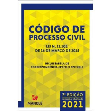 Imagem de Codigo De Processo Civil Mini - 07Ed/21