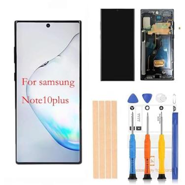 Imagem de Tela digitalizadora Amoled Touch Assembly Display LCD de substituição para Samsung Galaxy note10 Plus 5g n975 n975U n975W SM-n975F SM-n975F/DS da BITANR (Note10 PlusBlack)