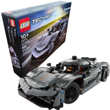 Imagem de Lego HiperCarro Koenigsegg Jesko Absolut Cinza 42173