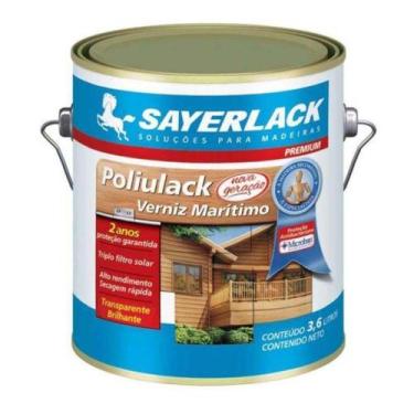 Imagem de Verniz Marítimo Premium Poliulack SO-2301 Acetinado Exterior/Interior 
