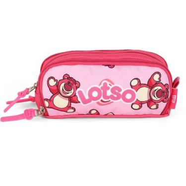 Imagem de Estojo Triplo Lotso Rosa - Luxcel