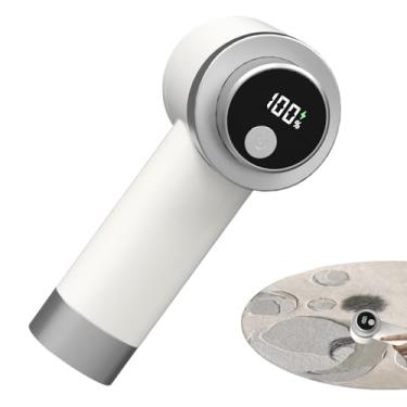 Imagem de Aparelho Removedor De Bolinhas Para Roupas,Desfiapador de Camisolas com Display Digital LED,Tesoura De Pilar Recarregável | Para Têxteis Domésticos Vestuário E Viagem