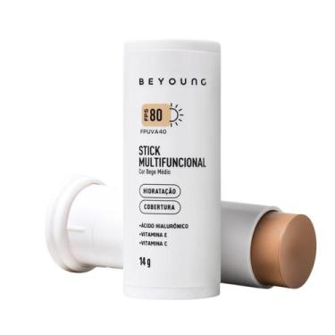 Imagem de Protetor Solar Stick Beyong FPS80 Cor Bege COR:Bege Medio, Bege Medio