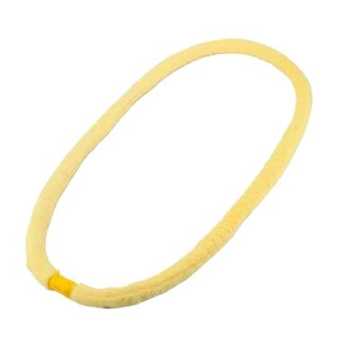 Imagem de MotiveTech Aro de Exercícios com Mola Macia E Peso de 4,4kg - Equipamento de Treinamento para Viagens, Academia, Uso Interno E Externo - Adultos, Amarelo