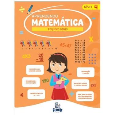 Imagem de Aprendendo Matemática  Nível 4  Livro Infantil Educativo  Operações, D