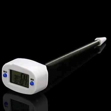 Imagem de Fafeicy Medidor Digital de, Testador de Umidade de Temperatura Em Aço Inoxidável, Leituras Precisas para Jardineiros, Ideal para Tempos de Plantio