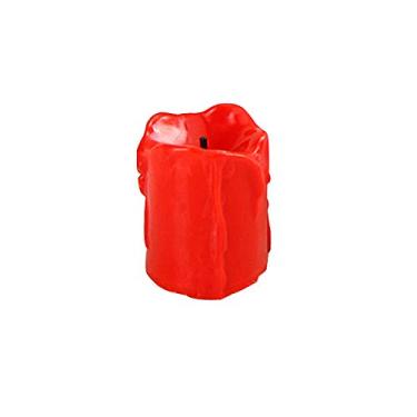 Imagem de 1 unidade Candeeiro LED Sem Chama YK5015 Lâmpada Brilhante com Pisca Operada por Bateria Vela de Chá Chamas Realistas Falso para Aniversário Casamento