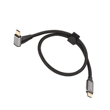 Imagem de Generic Cabo USB C de 90 Graus Cabo Durável 4K 60Hz PD100W para Steam Deck, de Carregamento Rápido Em Forma de L de Liga de Alumínio para Trabalho e Entretenimento (50cm)