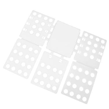 Imagem de Cryfokt Placa Dobrável para Camisas, Casa Portátil, Pasta de Roupas Grandes, Dobra Rápida para Adultos e Crianças, para Camisas, Camisetas, Jumpers, Jaquetas para Uma Casa Prática, Resina PP (Branco)