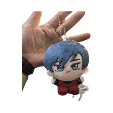 Imagem de Chaveiro De Anime Blue Lock Menino De Voleibol 10cm Pelúcia Brinquedo 