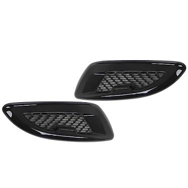 Imagem de Keenso Grade, Saídas de Ar da Grade do capô Preto Brilhante, Acabamento de Ventilação do capô Em ABS para Rover L538 2012 a 2018