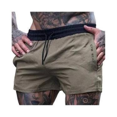 Imagem de Bermudas De Verão Para Homens, Respirável, Finas, Calças De Treino Par