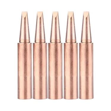 Imagem de Pontas De Ferro De Solda De Cobre 900M-T 5 Peças Para Estação De Repar