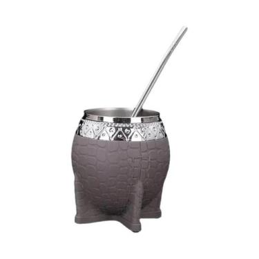 Imagem de Copo Térmico De Aço Inoxidável De 180ml Com Dupla Parede Para Café, Ce