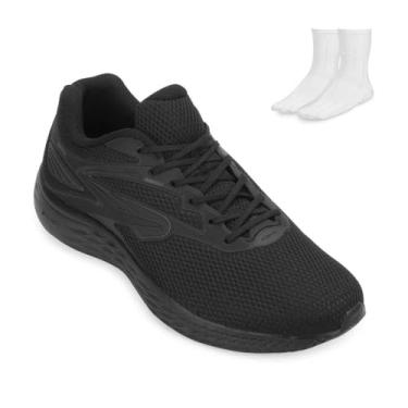 Imagem de Tenis Rainha Drive III, Unissex, Preto/Preto, 37