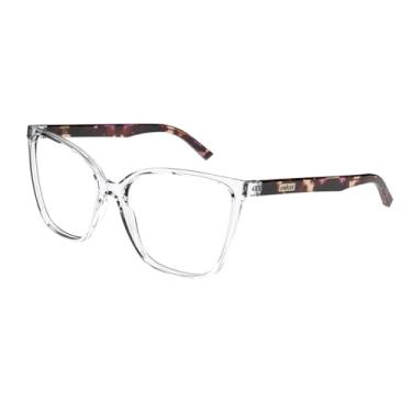 Imagem de Armação de Óculos Transparente Quadrada Colcci Dora C6241Do059