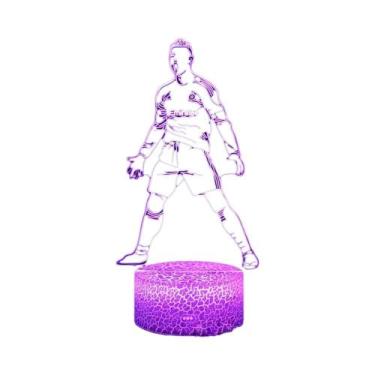 Imagem de Luz Noturna 3D De Futebol Fantasma Para Crianças, Sensor De Toque Ajus