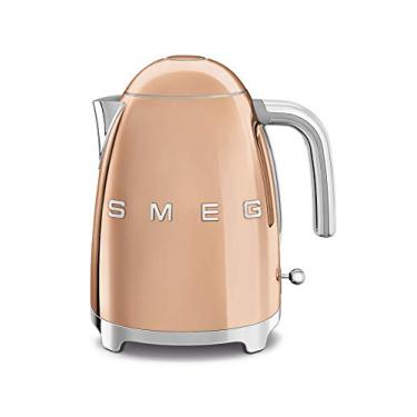 Imagem de Smeg Chaleira elétrica KLF03RGEU com capacidade de 1,7 l e potência de 2400 W KLF03RGEU - ouro rosa, plástico