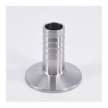 Imagem de Farpa de mangueira de 19 mm 3/10.2 cm x 3.8 cm Tri Clamp SUS 304 aço inoxidável Tri-Clover Acoplador de rabo de mangueira encaixe para fermentação doméstica DWBPGVUN