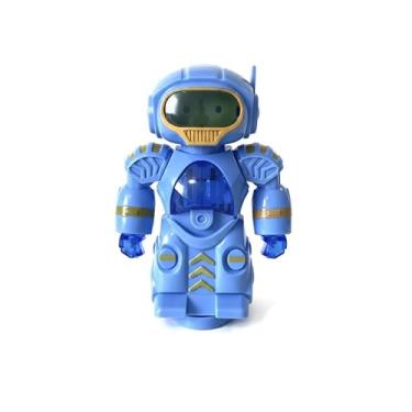 Imagem de Robô Musical Deslizante com Luz Azul Giro 360º Diversão Garantida