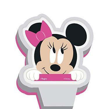 Imagem de Vela Plana Minnie Baby Disney Aniversário - Pacote Com 1 Un Regina Colorido