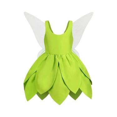 Imagem de Fantasia De Fada Pixie Para Meninas Bebês 2024, Vestido De Cosplay De 