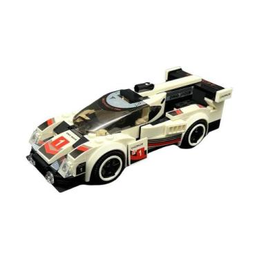 Imagem de Conjunto De Blocos De Montar De Carro De Corrida Para Crianças, Brinqu