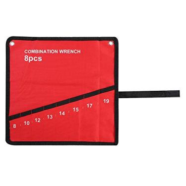 Imagem de aqxreight Bolsa de Armazenamento de Ferramentas de Enrolar Com Vários Bolsos - para Chaves, Alicates e Chaves de Fenda - Porta-Ferramentas Compacto para Oficina, Garagem ou Viagem - 25 Bolsos para