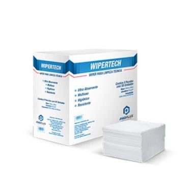 Imagem de Wiper Para Limpeza Técnica C/50UN - Wipertech, Branco