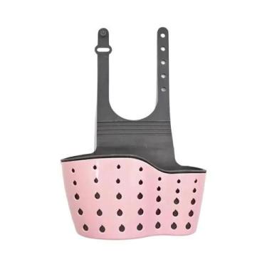 Imagem de Cesto Organizador Ajustável Para Pia De Cozinha, Suporte De Drenagem D