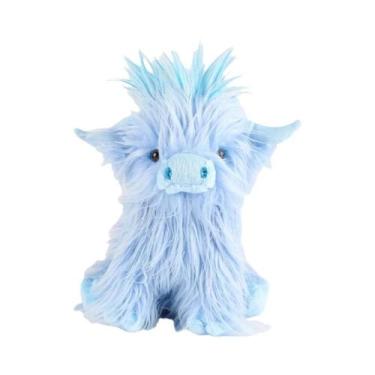 Imagem de Brinquedo De Pelúcia Macio De 25cm Vaca Highland Kyloe Cream Para Cria