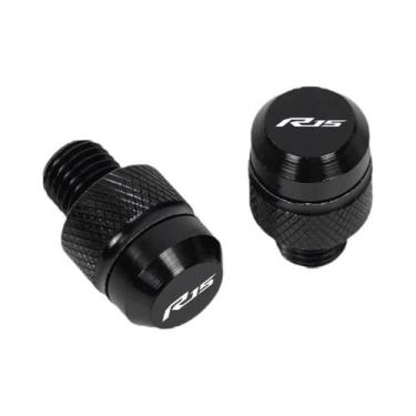 Imagem de Tampas De Rosca CNC Para Espelhos De Moto YZF R15 V3 - Acessórios - Ya