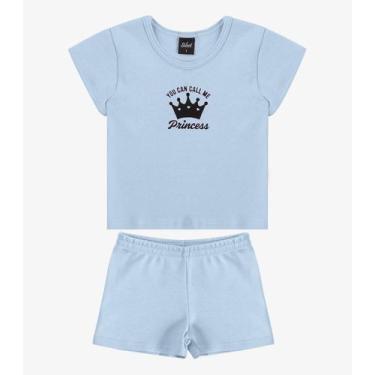 Imagem de Conjunto Infantil Blusa com Shorts Select Azul, 1, Azul