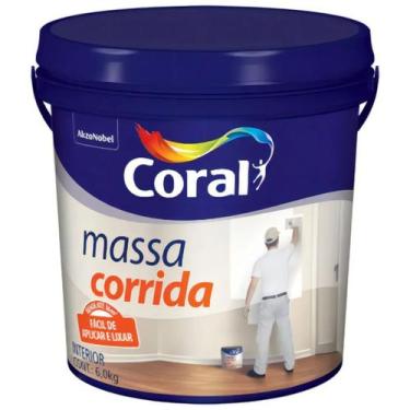 Imagem de Massa Corrida Interna 5,7 Kilos - 5777545 - CORAL