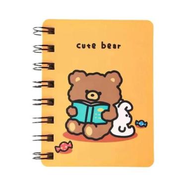 Imagem de Caderno De Viagem A7 Kawaii Cartoon, Mini Bloco De Notas Em Branco Par