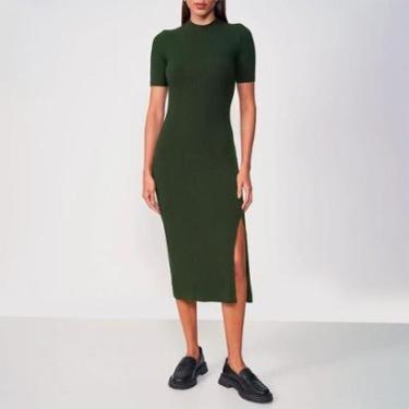 Imagem de Vestido Mid Colcci Canelada Cut Feminino-Feminino