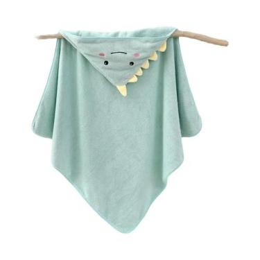 Imagem de Toalha De Banho Unissex De Fleece Para Bebês, Quente, Com Desenhos Ani