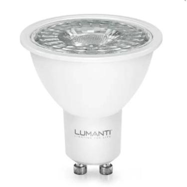 Imagem de Lâmpada Led Dicroica Mr16 Gu10 4.8w 3000k Bivolt 100-240v Luz Quente Decoração