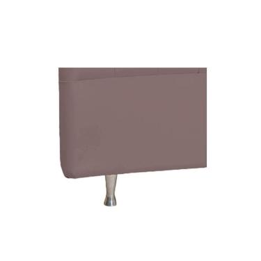 Imagem de Cabeceira Solteiro Florence P04 100 Cm Suede Rosê Tca 949
