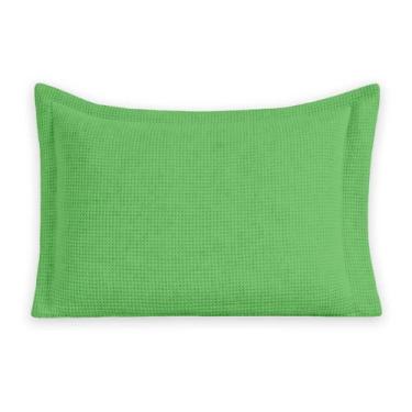 Imagem de Porta Travesseiro Piquet 70cm x 50cm - Dryka Enxovais, Verde