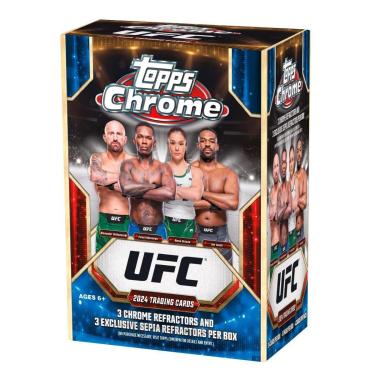 Imagem de Topps Cards 2024 Topps Chrome UFC Value Box - 24 Cards-Unissex