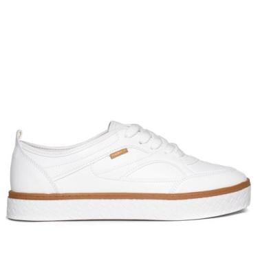Imagem de Tênis Feminino Moleca Casual Flatform Tresse Branco, Branco, 38