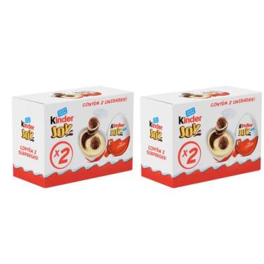 Imagem de Kit Ovinho de Chocolate Joy ao Leite 40g 2 Pacotes - com 2 Unidades Ca