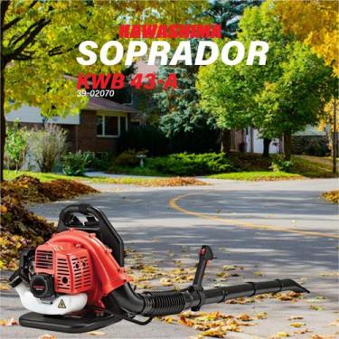 Imagem de Soprador de Folhas a Gasolina 2 Tempos 42,7cc - Kawashima