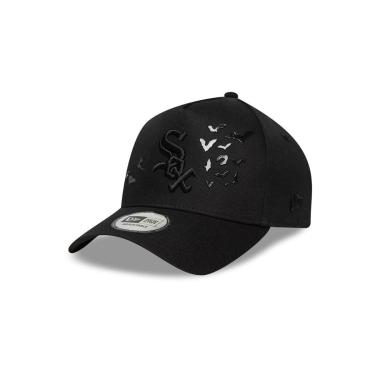 Imagem de BONE NEW ERA 9FORTY A-FRAME CHICAGO WHITE SOX MLB HALLOWEEN PACK PRETO-Masculino